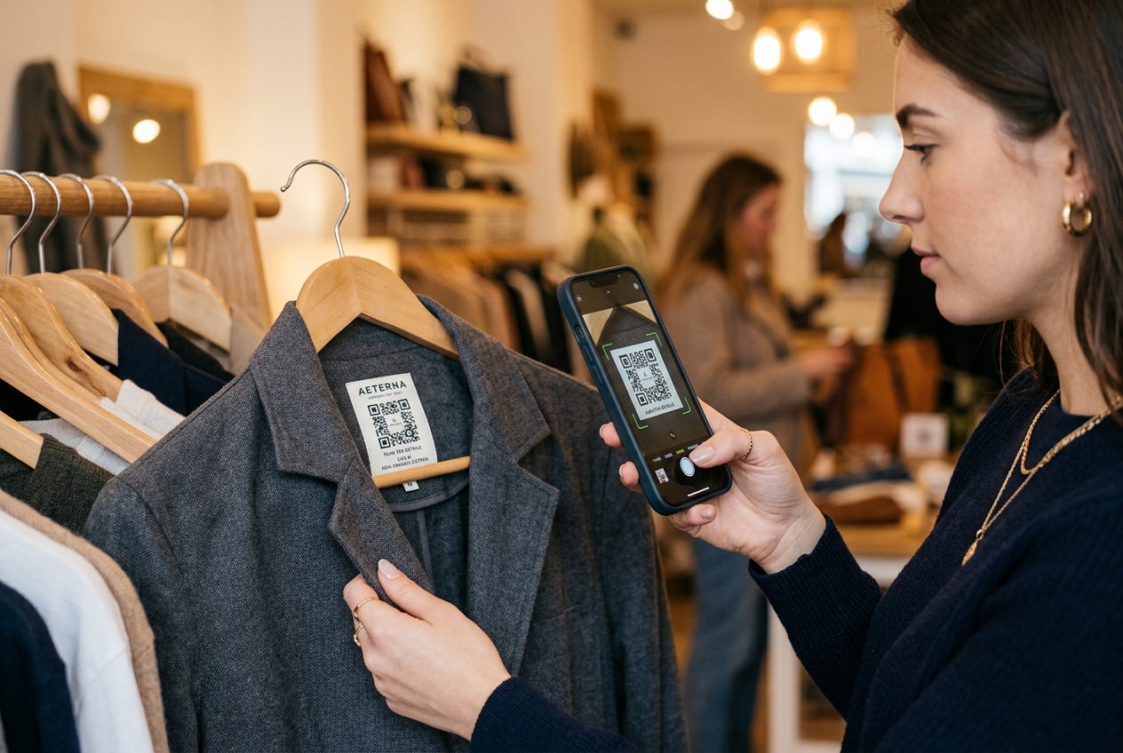 Clothing QR Codes Hero