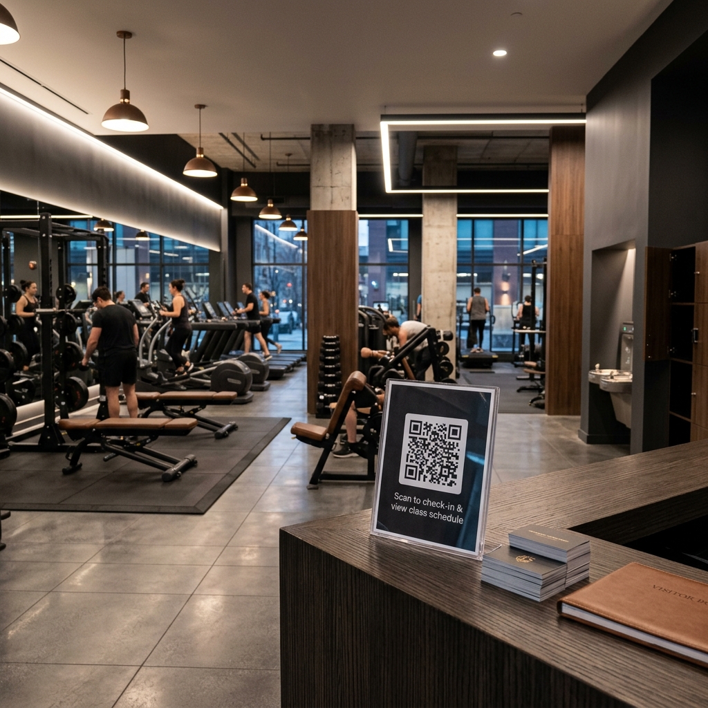 Using QR Codes for Gyms and Fitness Centers