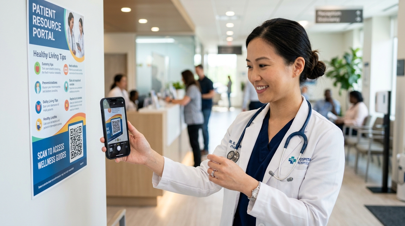 Healthcare QR Code Hero