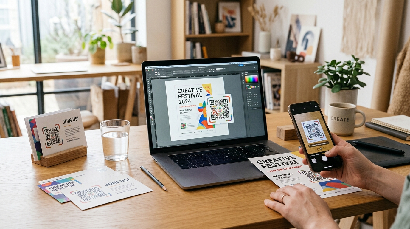 Canva Dynamic QR Code Design Hero