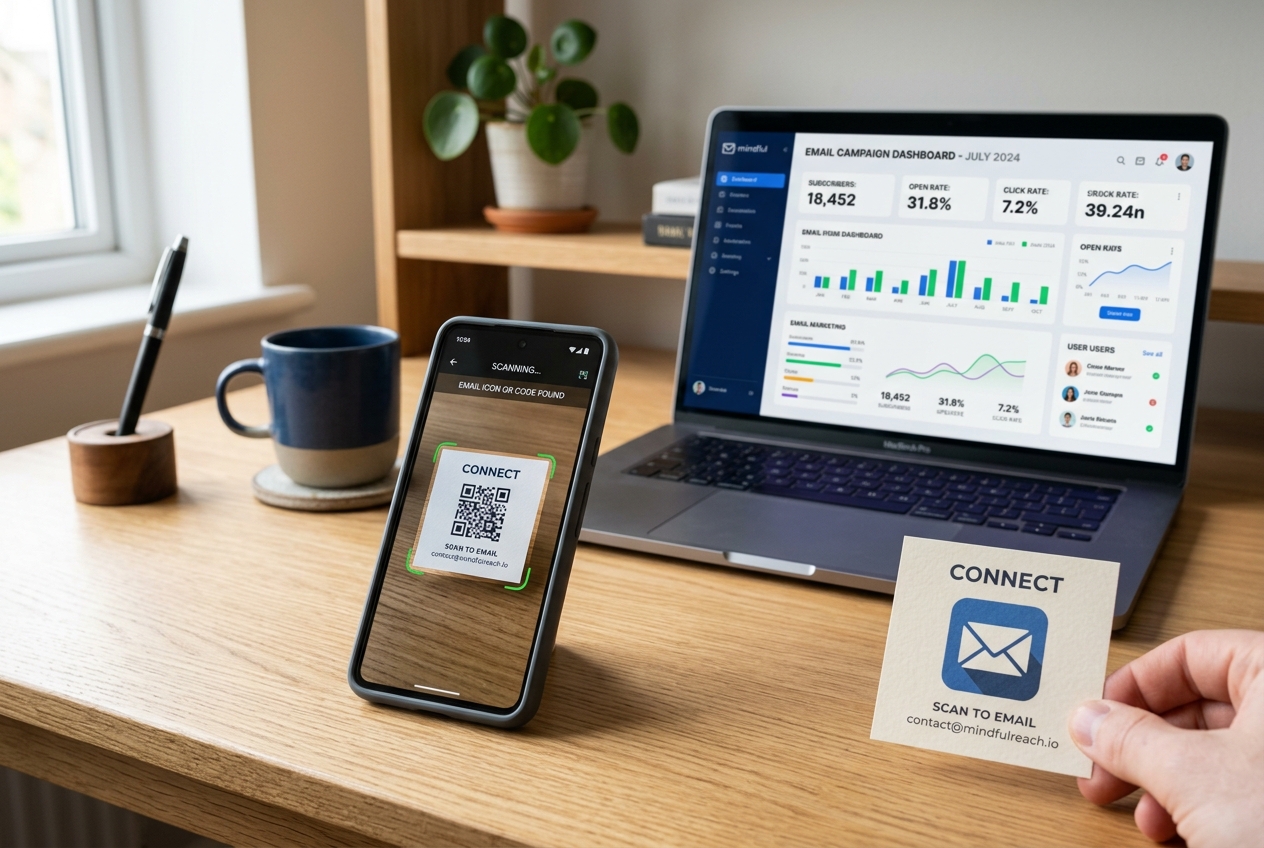 Email QR Code Hero