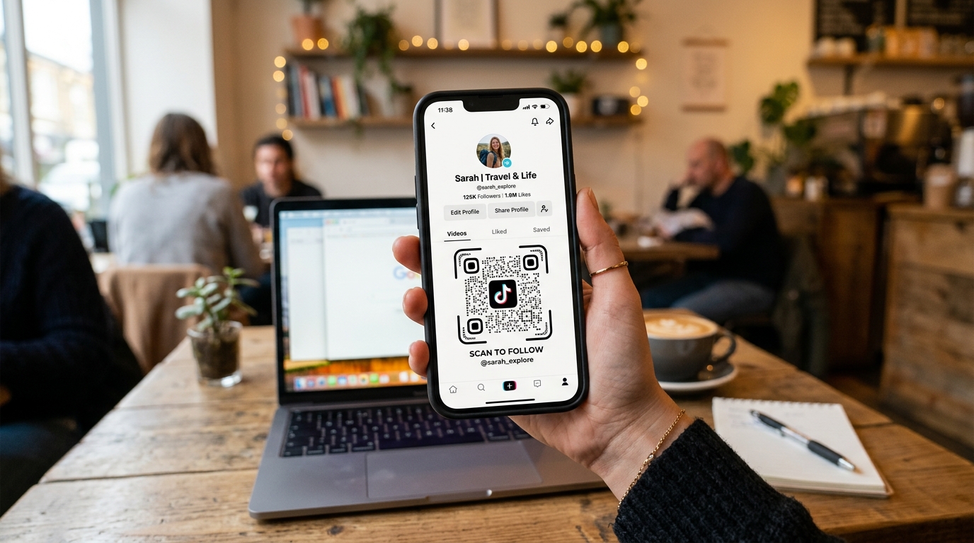 TikTok QR Code Hero
