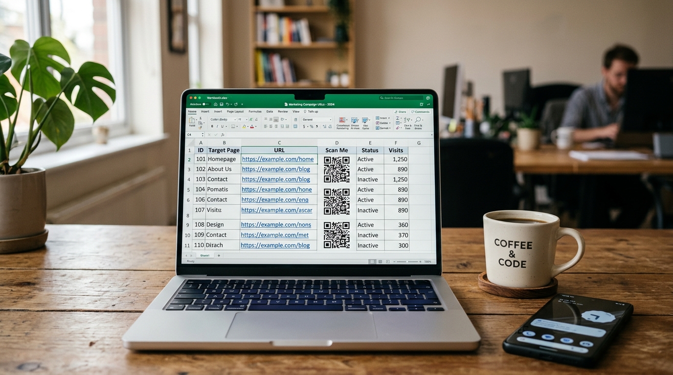 Excel QR Generator Hero