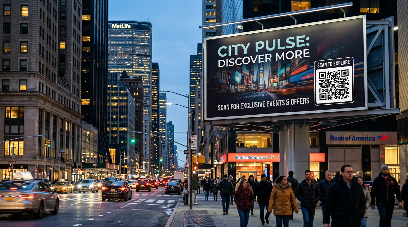 Billboard QR Code Hero