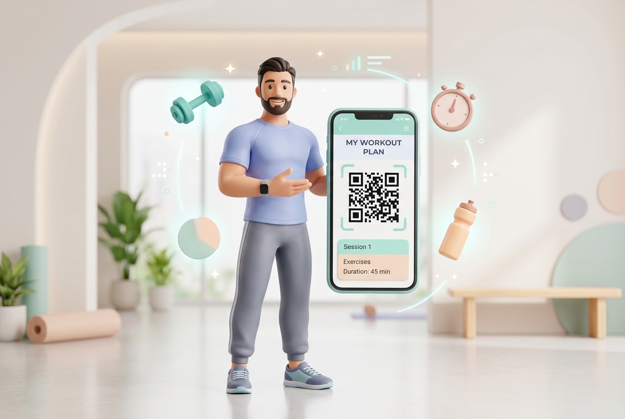 Using QR Codes for Personal Trainers and Fitness Coaches