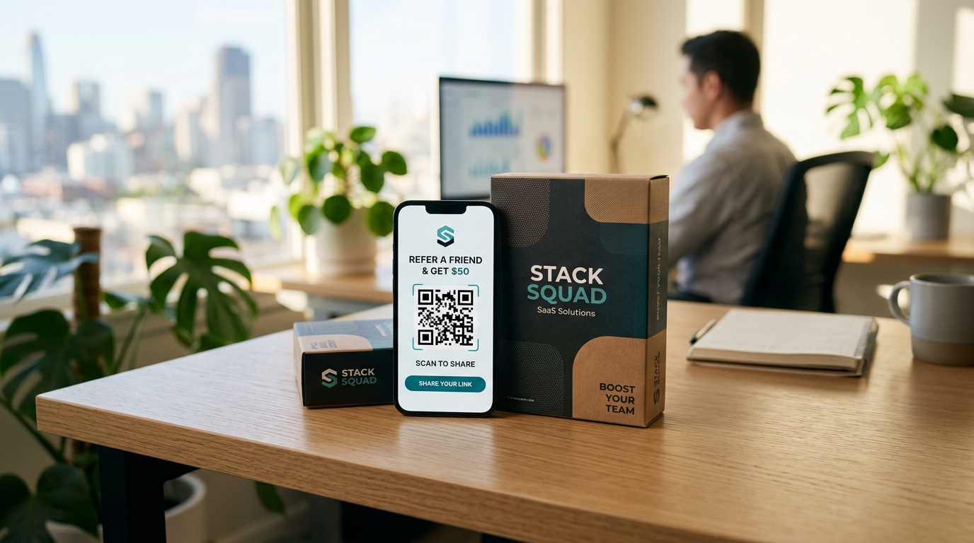 QR Code Referral Program Hero
