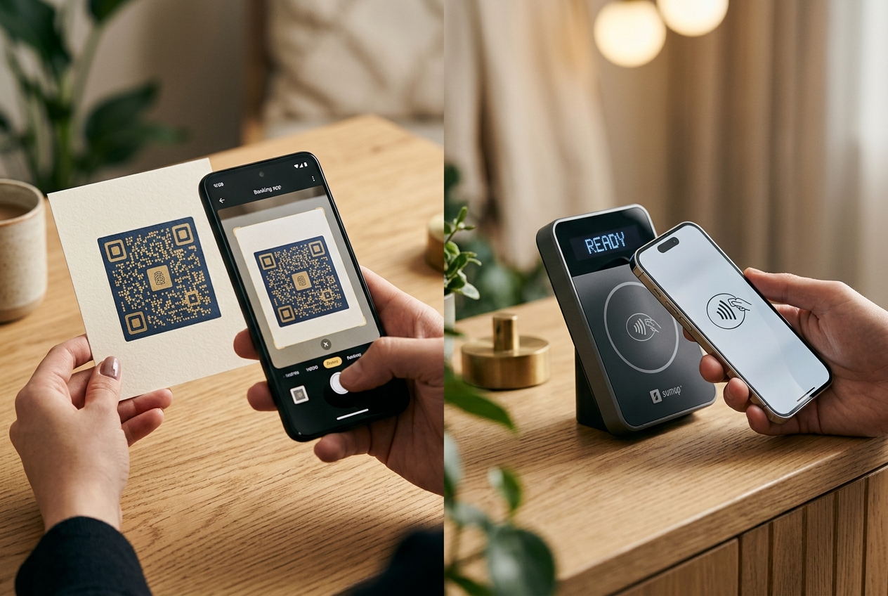 QR Codes vs NFC Hero