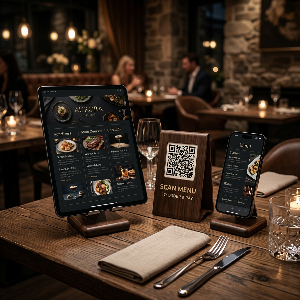 Using QR Codes for Restaurant Menus and Ordering