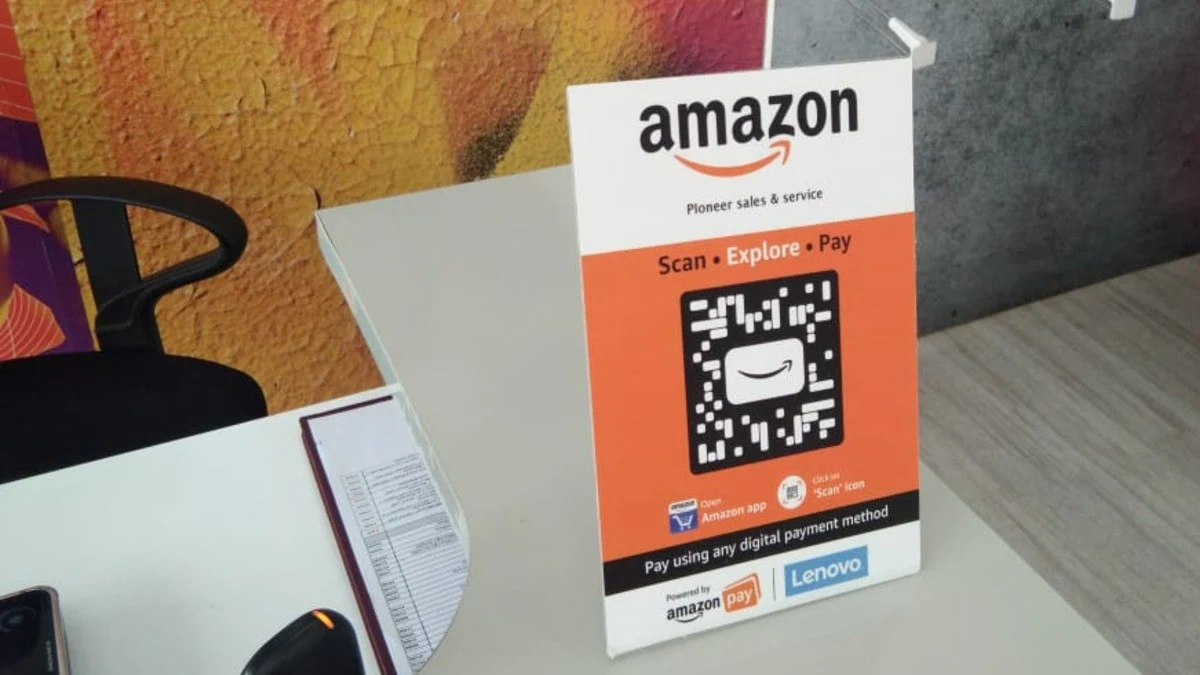 examples of how major corporations have effectively used QR codes from Amazon