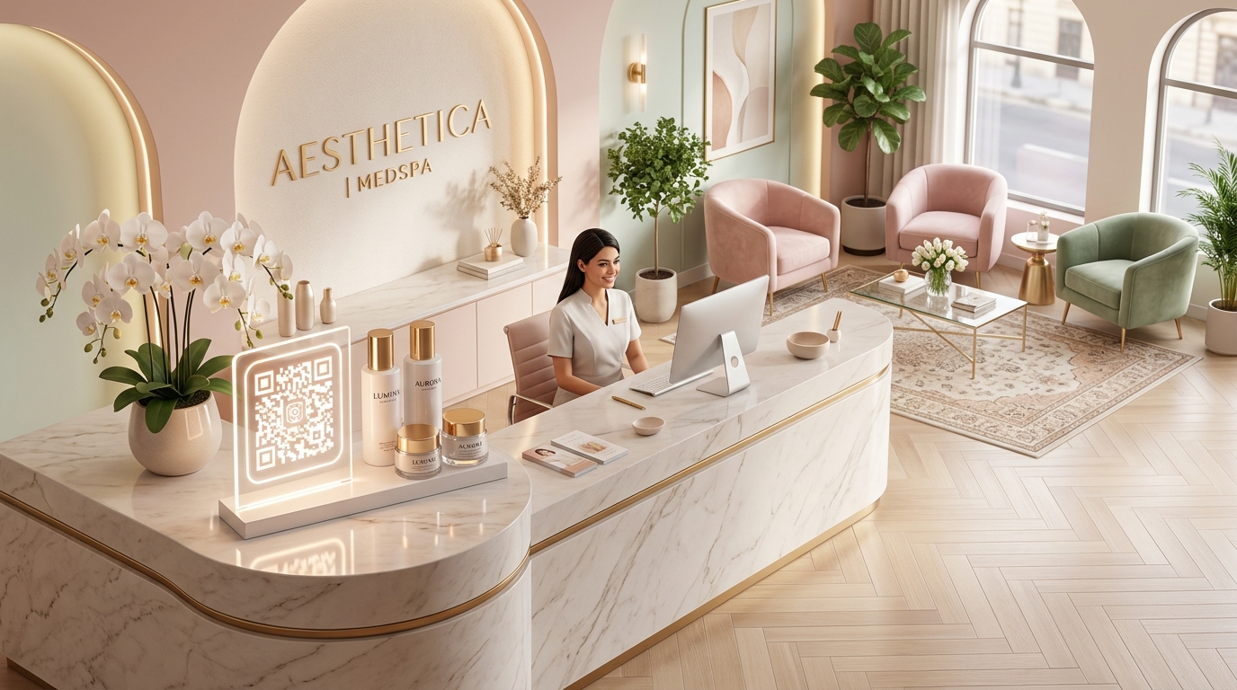Using QR Codes for Aesthetic Clinics and Medspas