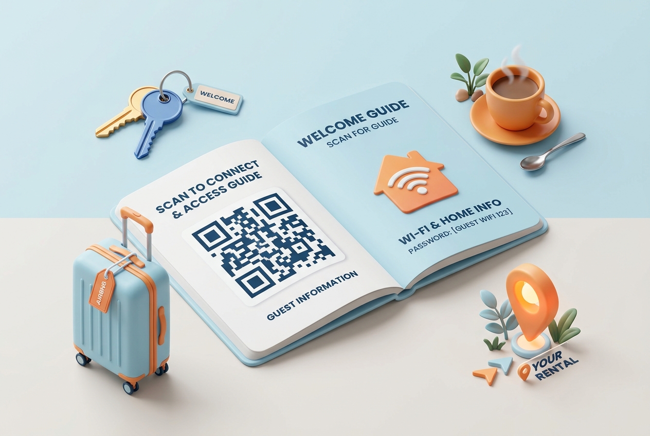 Using QR Codes for Airbnb and Short-Term Rentals