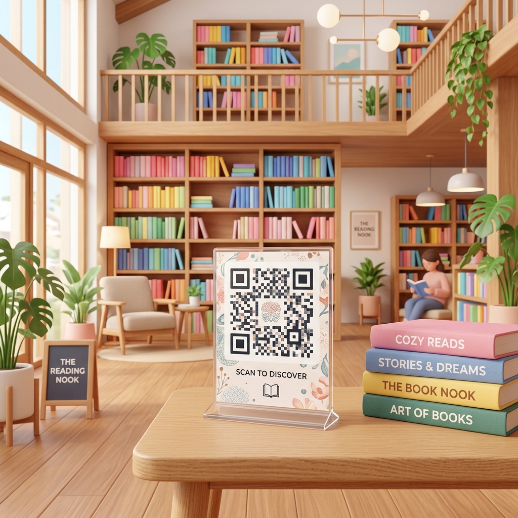 Using QR Codes for Bookstores, Libraries, and Literary Spaces