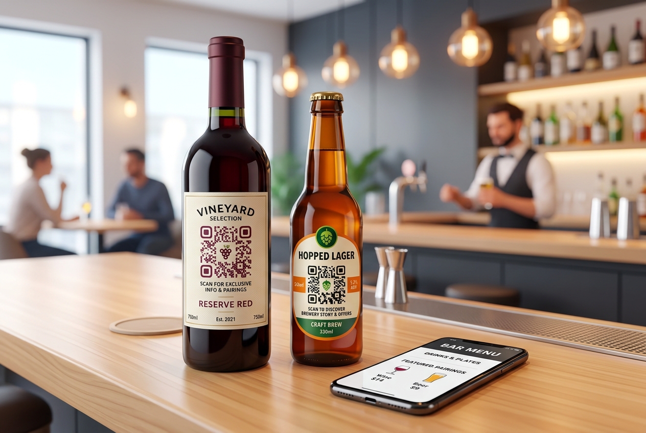 Using QR Codes for Breweries and Wineries