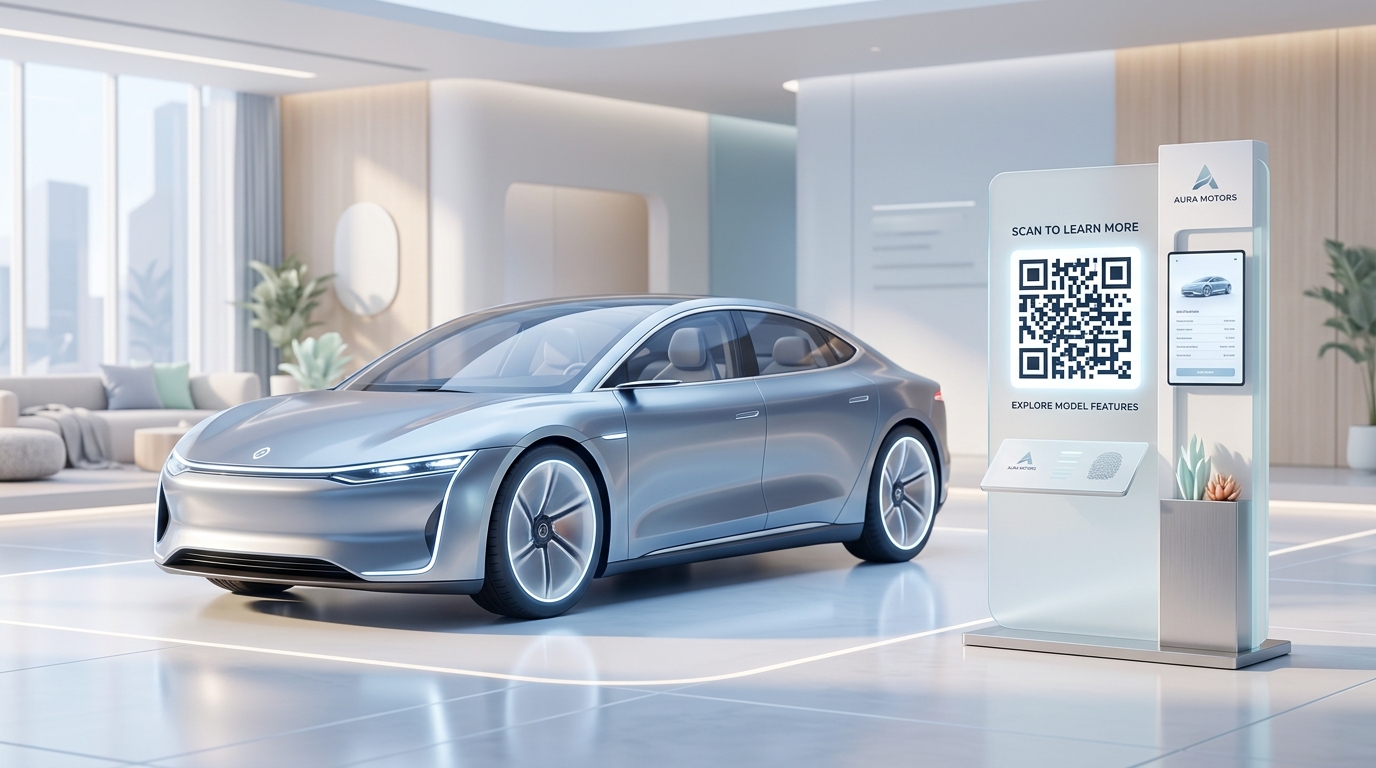 Using QR Codes for Car Dealerships and Automotive Sales