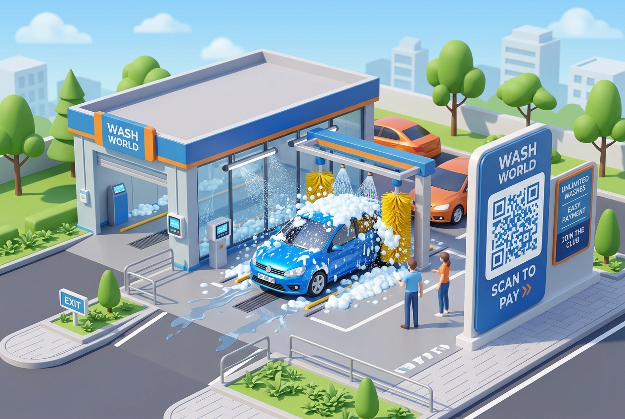 Using QR Codes for Car Wash and Auto Detailing Services