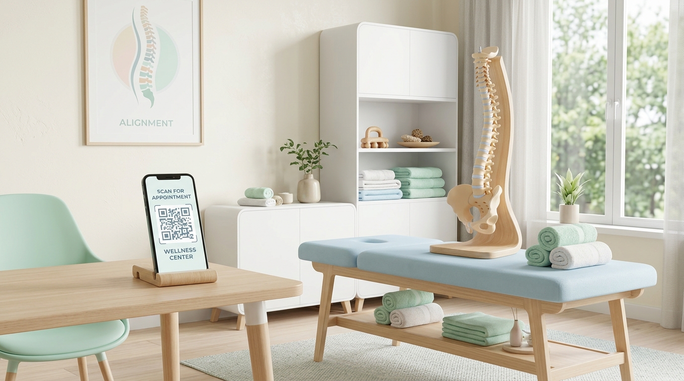 Using QR Codes for Chiropractic and Physical Therapy Clinics