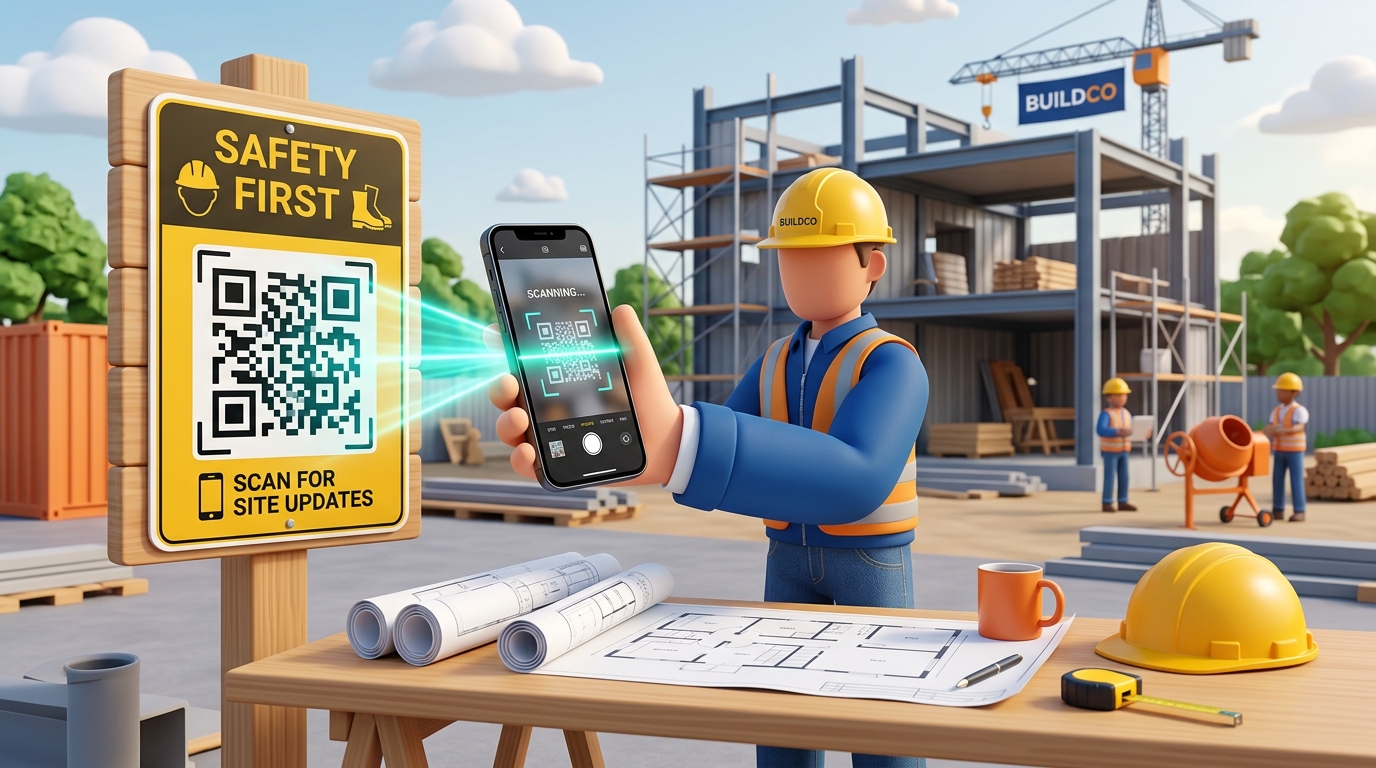 Using QR Codes for Construction and Job Sites