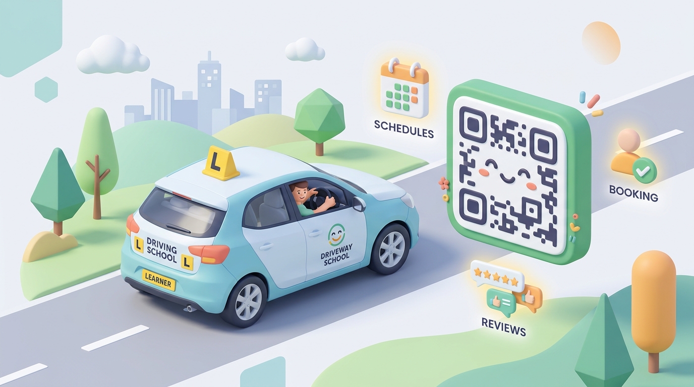 Driving School QR Codes