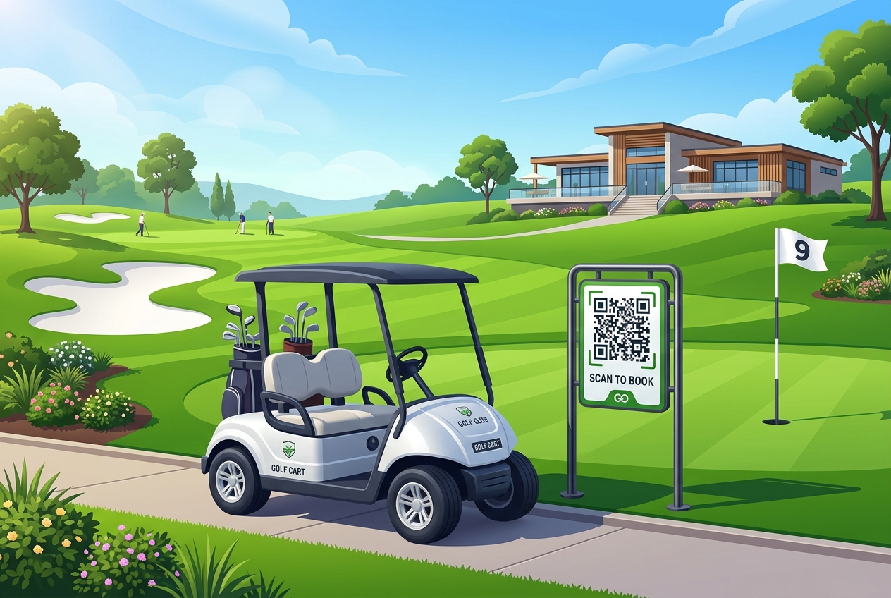 Using QR Codes for Golf Courses and Country Clubs