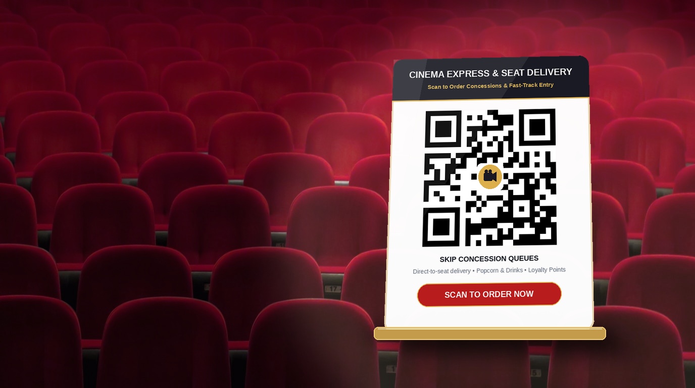 Using QR Codes for Movie Theaters and Cinemas