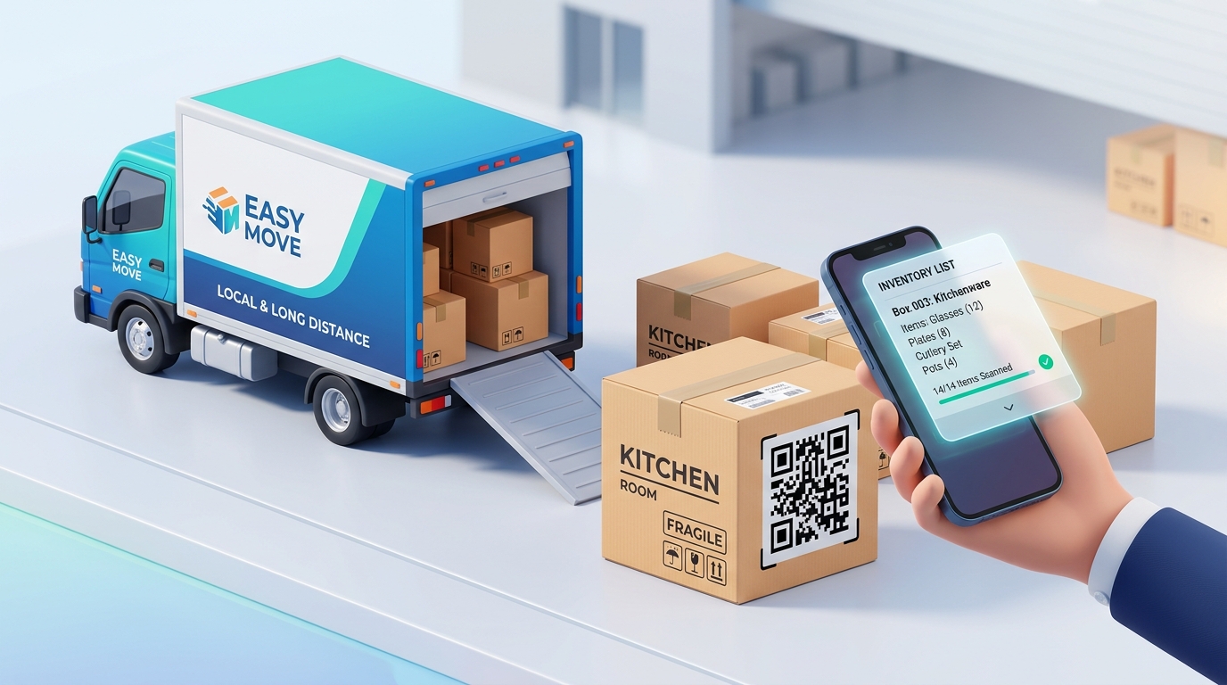 Using QR Codes for Moving and Storage Companies