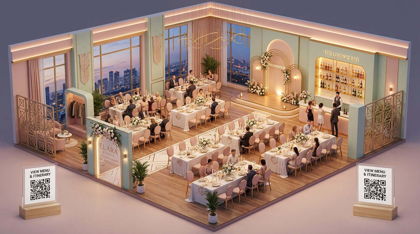 Using QR Codes for Private Event Venues and Banquet Halls