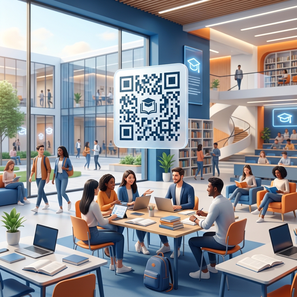 Using QR Codes for Schools and Universities: Streamlining Campus Operations