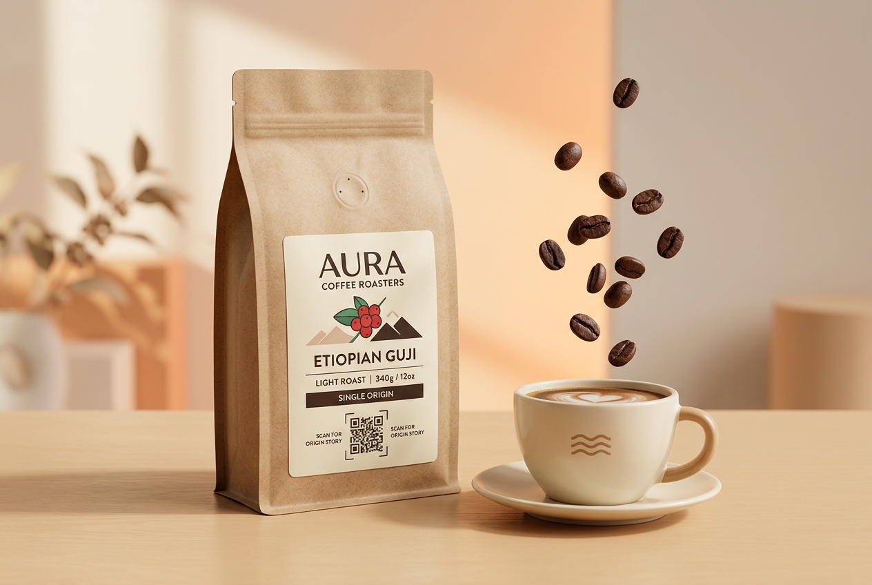 Using QR Codes for Specialty Coffee Roasters and Bean Packaging