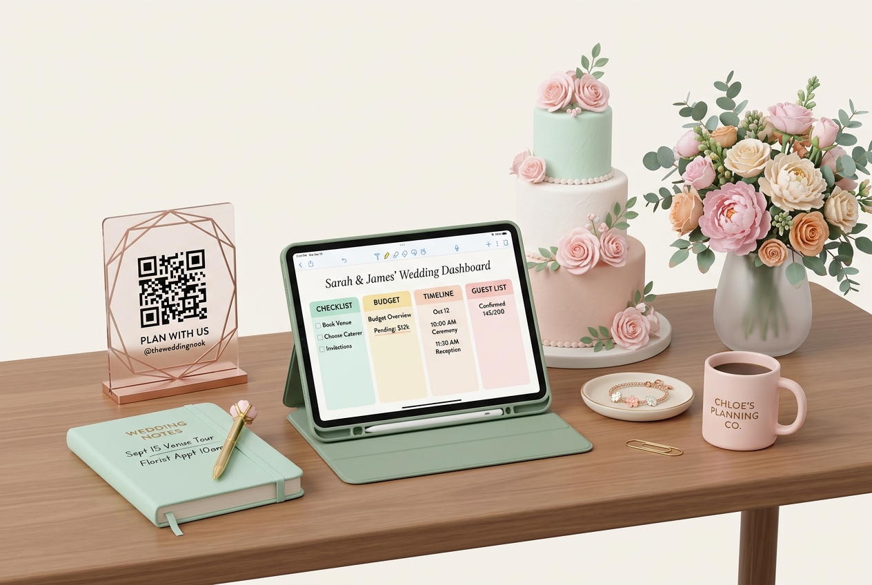 Using QR Codes for Wedding Planners and Event Coordinators