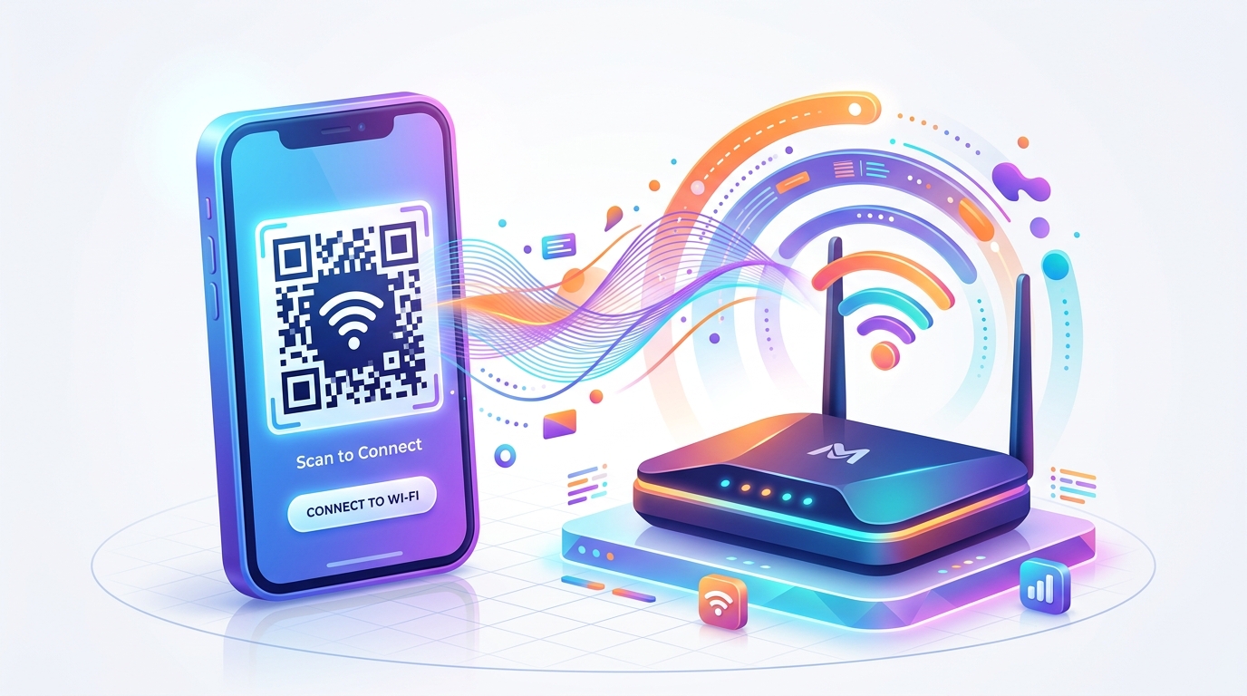 Using QR Codes for WiFi Marketing